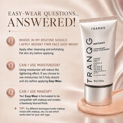 👑TRANQG™  Instant Face & Eye Tightener Lightweight Formula