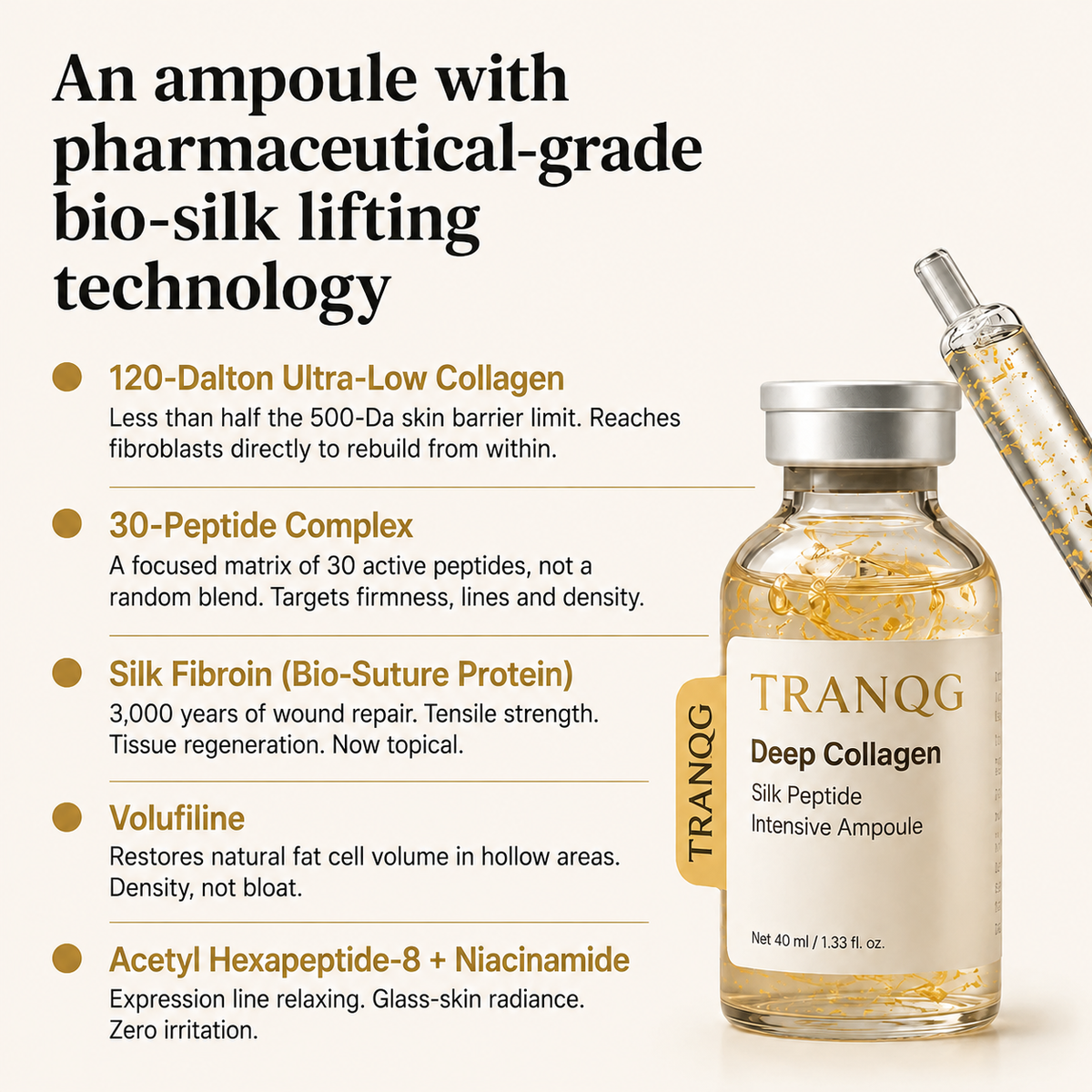 🔆Korean Silk Collagen Ampoule