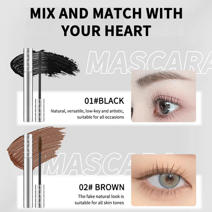 All-Day Beautiful Lashes, Smudge-Proof! Waterproof Fiber Mascara for Natural Volume.