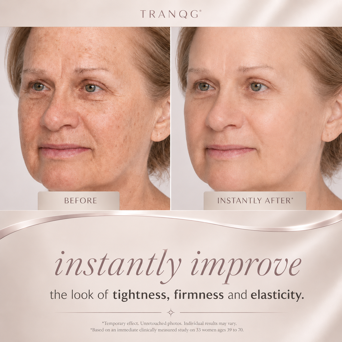 👑TRANQG™  Instant Face & Eye Tightener Lightweight Formula