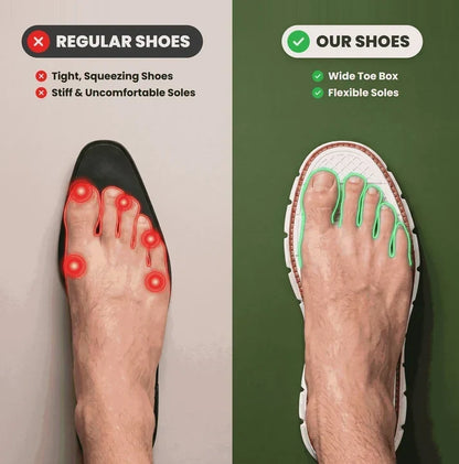 Ultra Comfy - Healthy and Supportive Walking Shoes