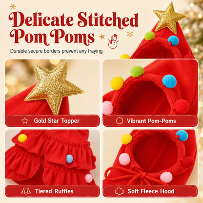 📢📢50% OFF !! ⏰Christmas Tree Pet Cape Cloak for Cats & Dogs